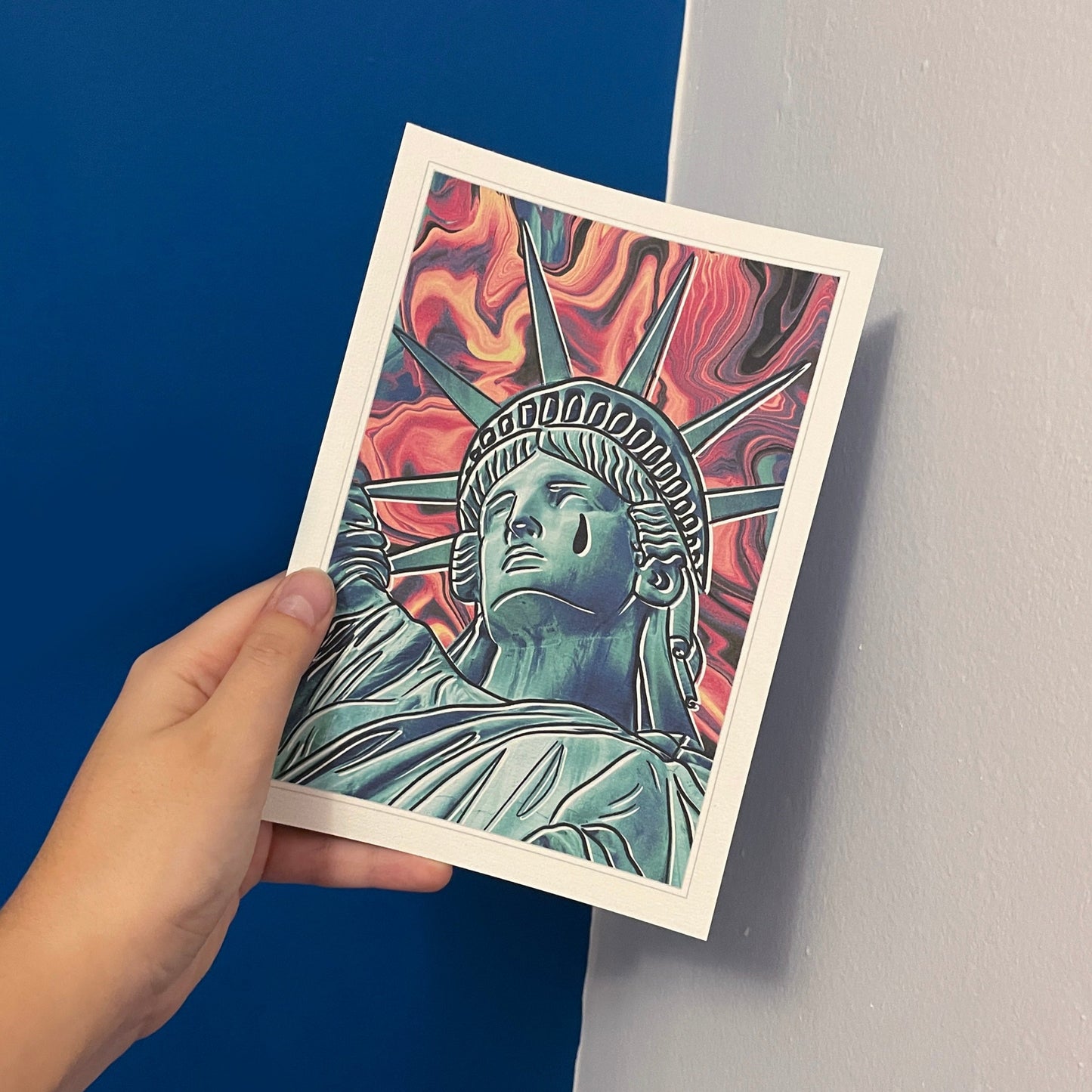 Statue of Liberty V1- Art Print