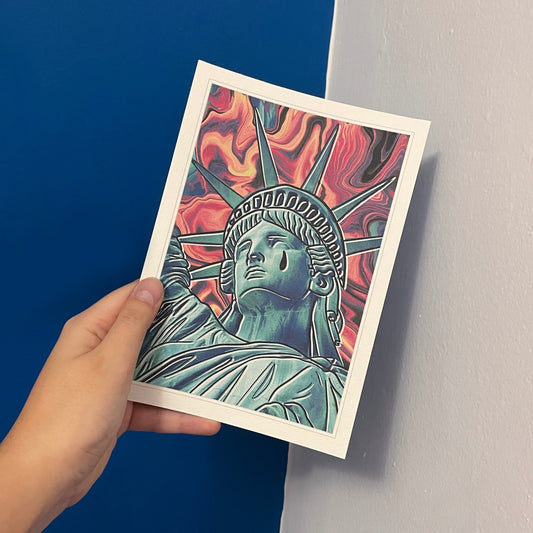 Statue of Liberty V1- Art Print