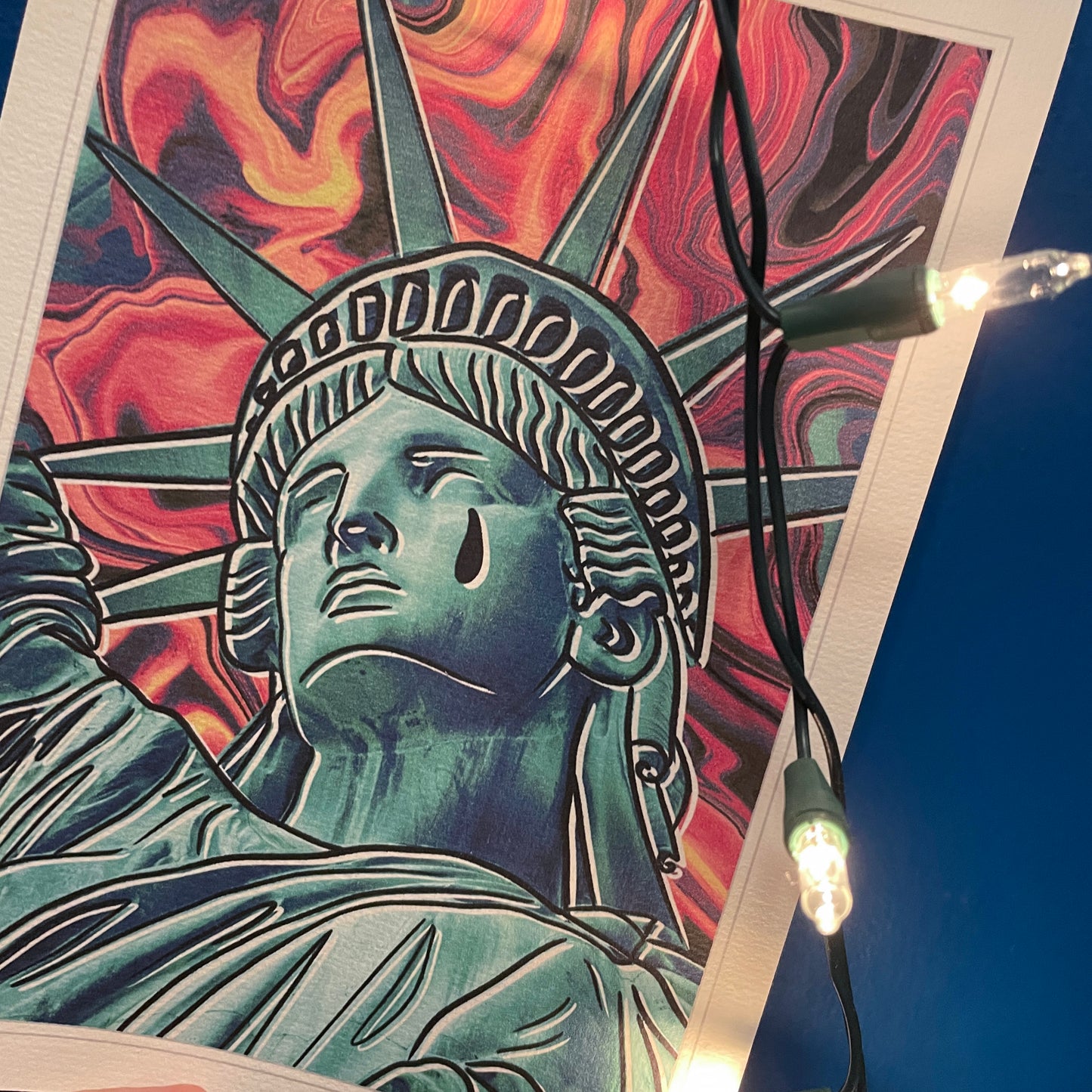 Statue of Liberty V1- Art Print