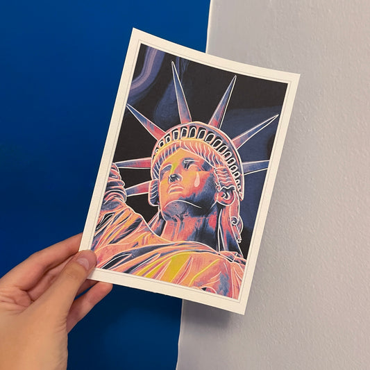 Statue of Liberty V2- Art Print