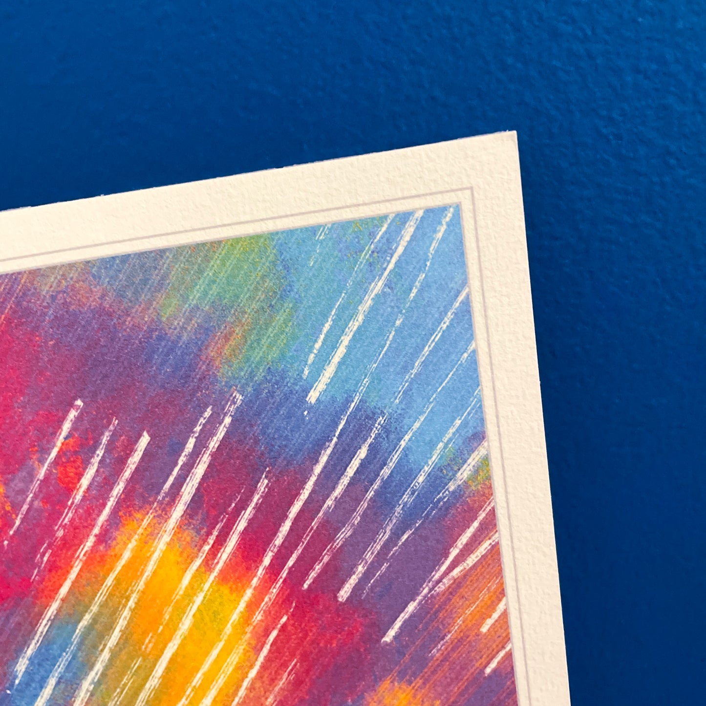 Rainbow Meteor Shower - Art Print