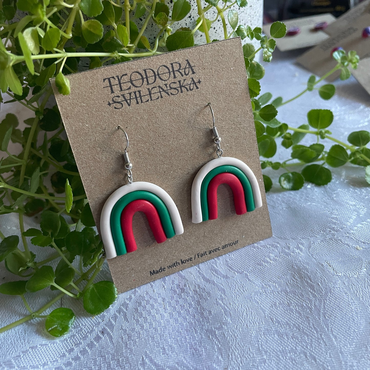 Handcrafted Polymer Clay Earrings