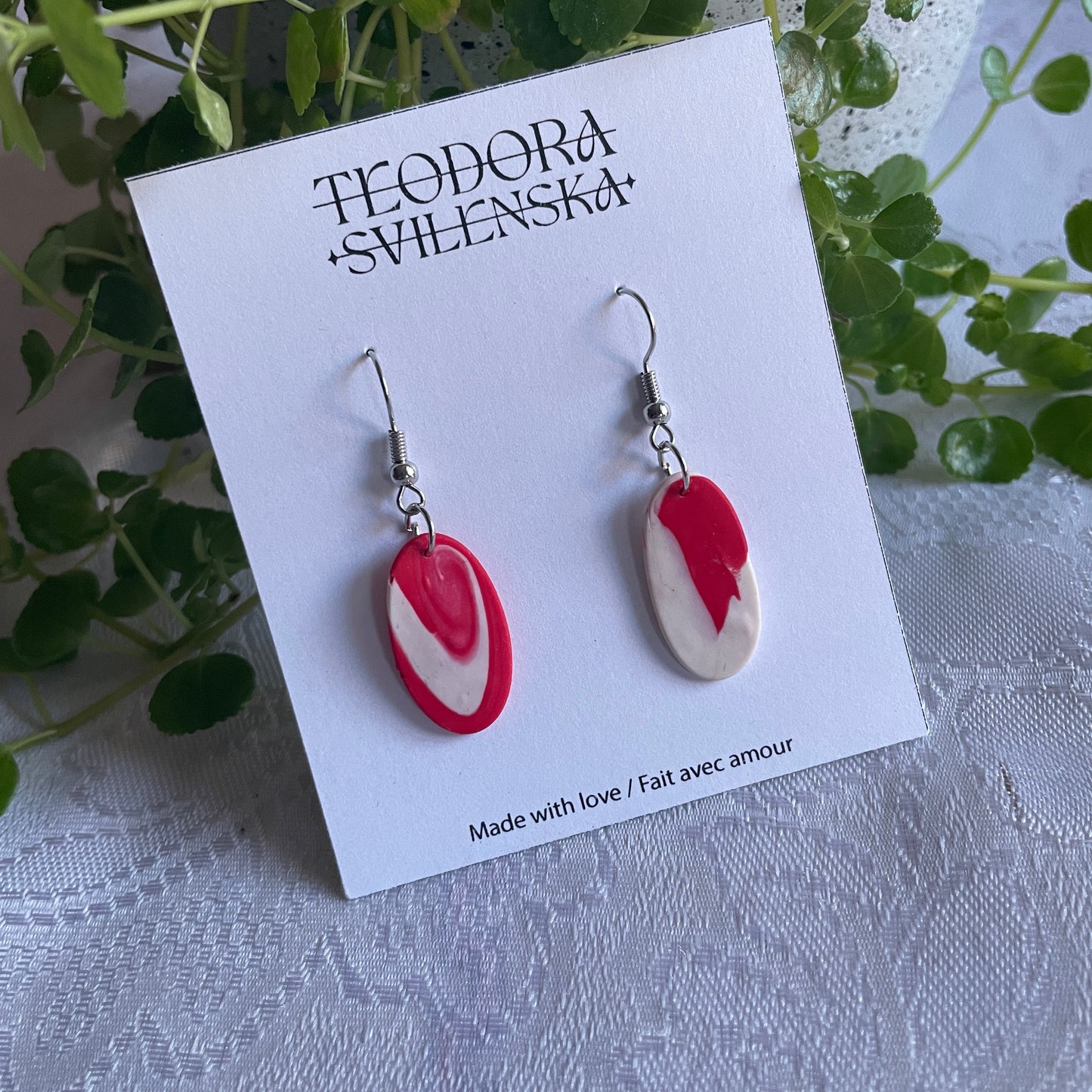 Handcrafted Polymer Clay Earrings