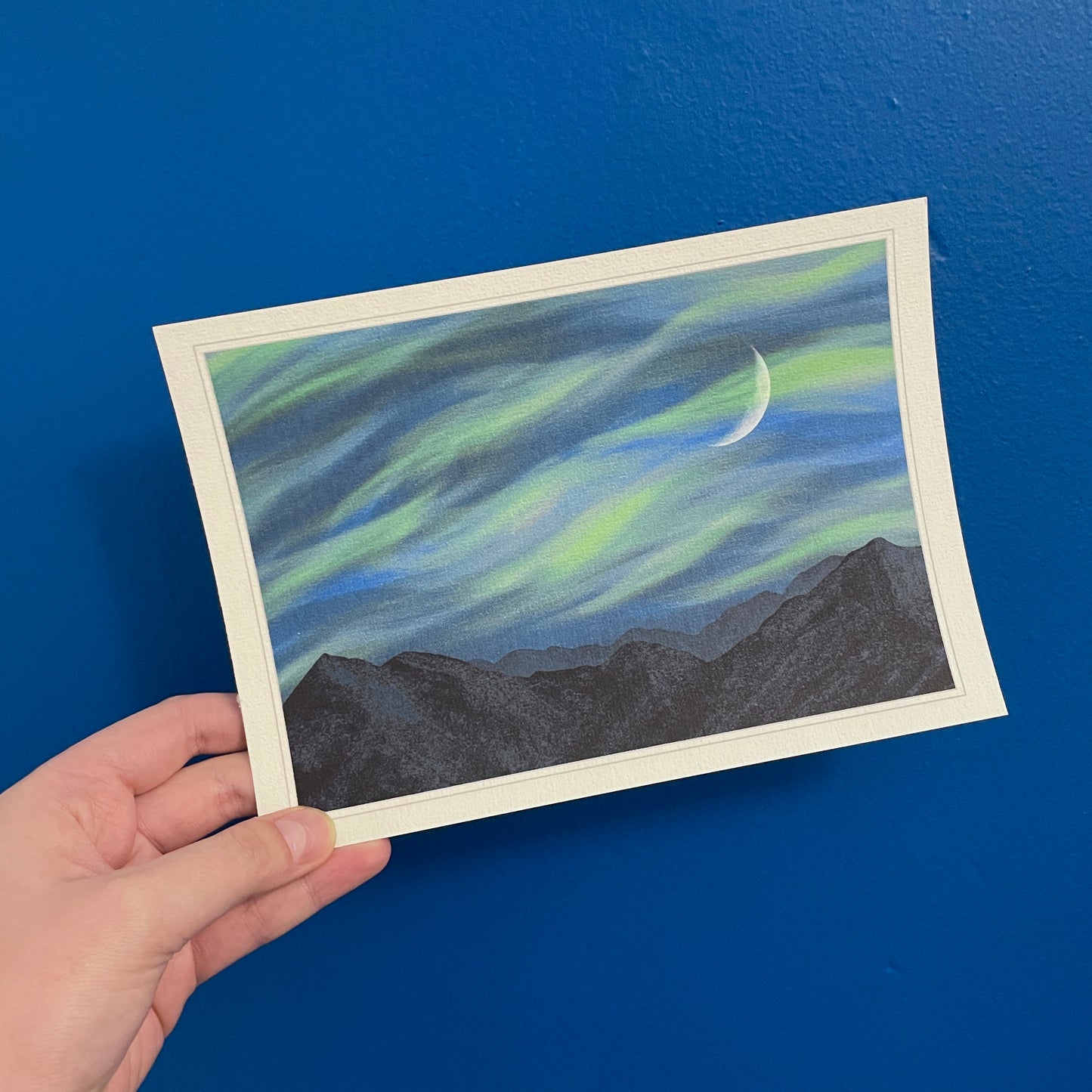 Skies of Green and Blue - Art Print