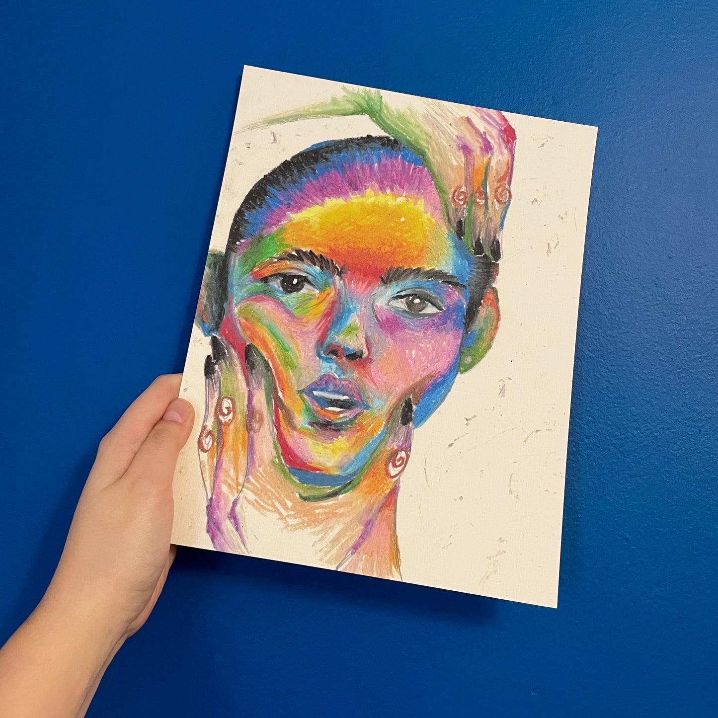 Pastel Portrait - Art Print