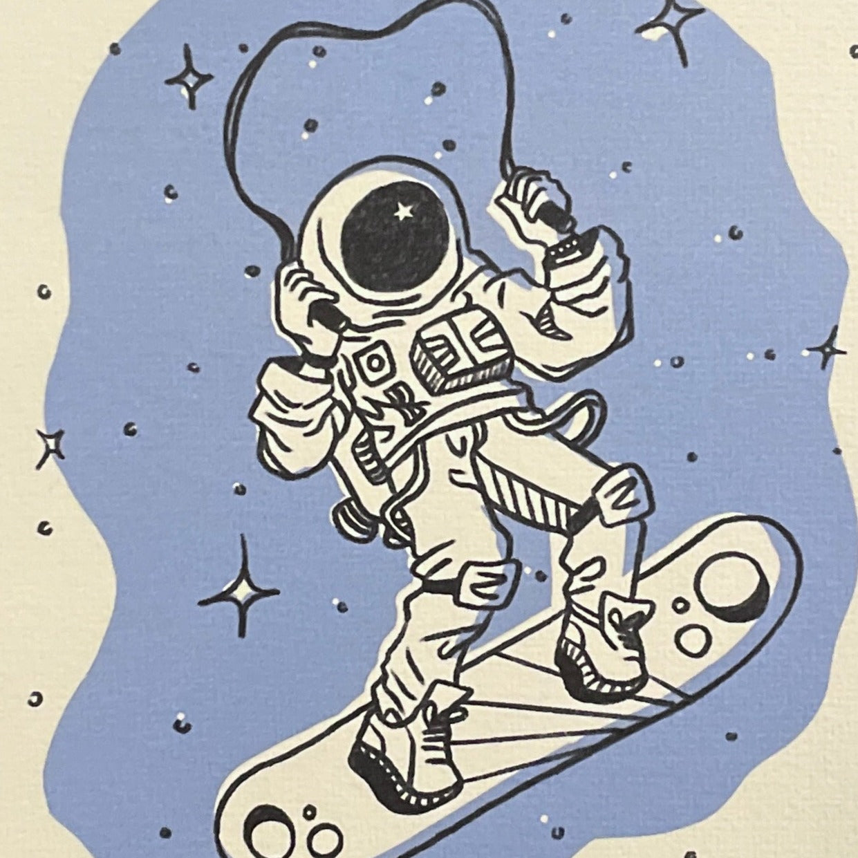 Astronaut / Explore L'espace - Art Print