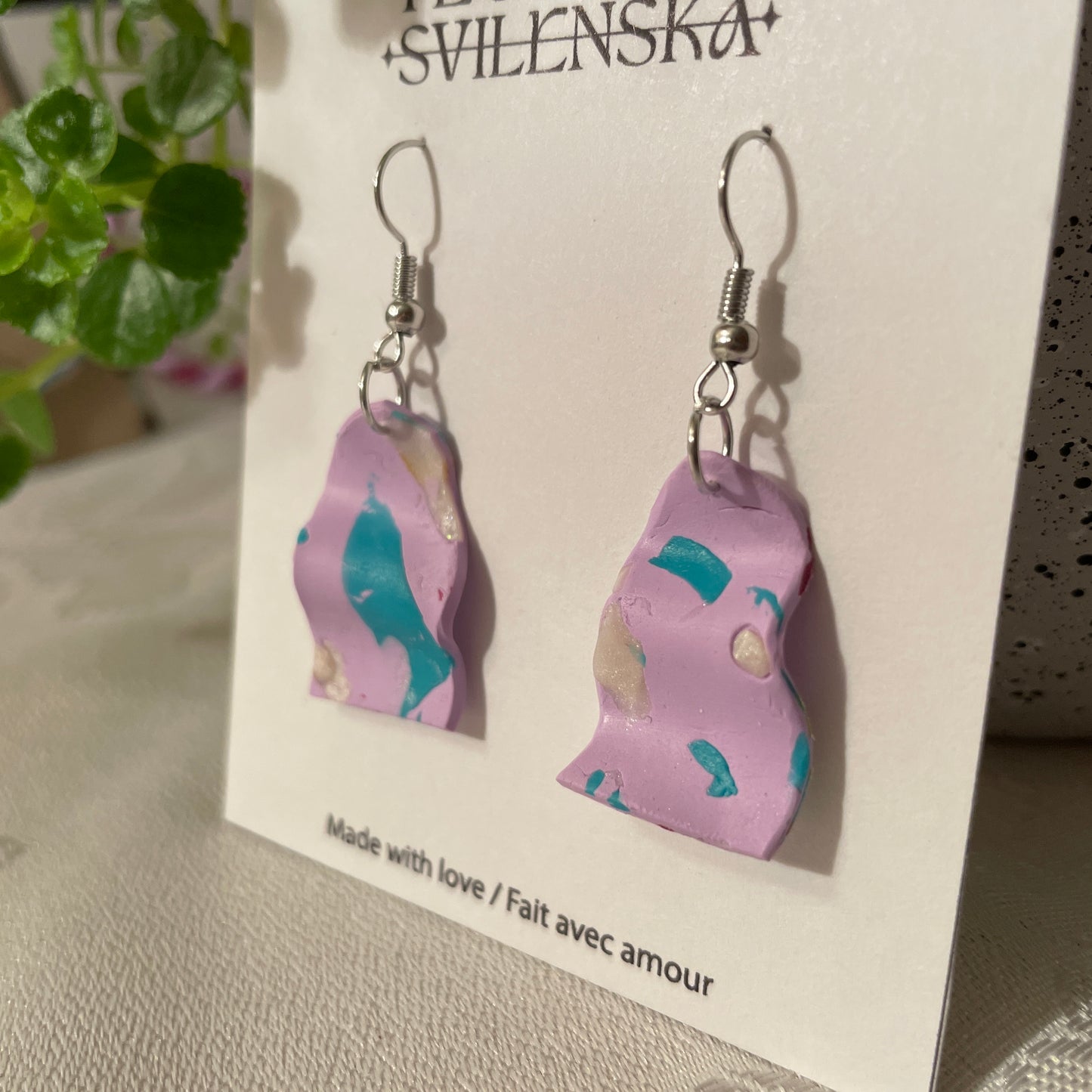 Handcrafted Polymer Clay Earrings