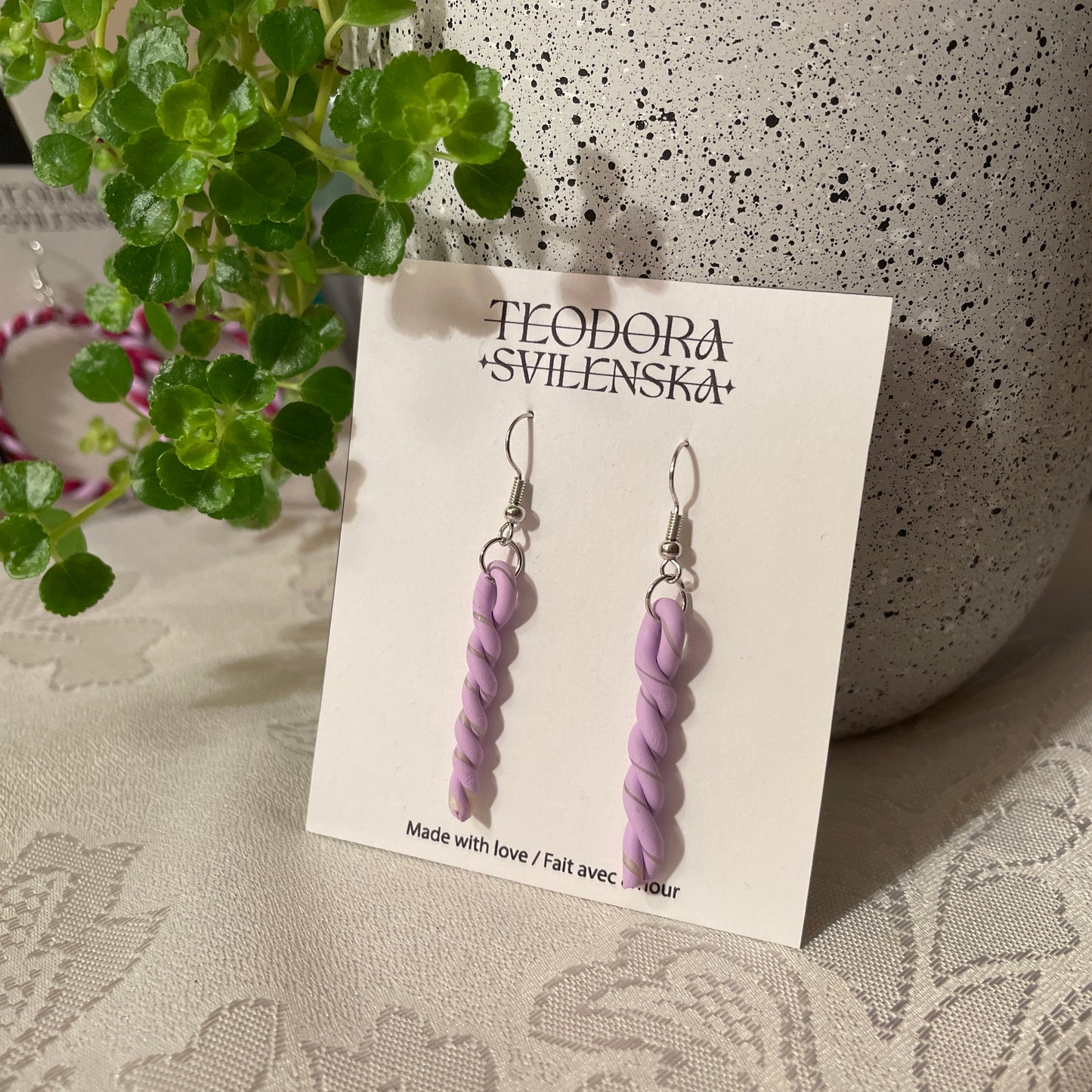 Handcrafted Polymer Clay Earrings