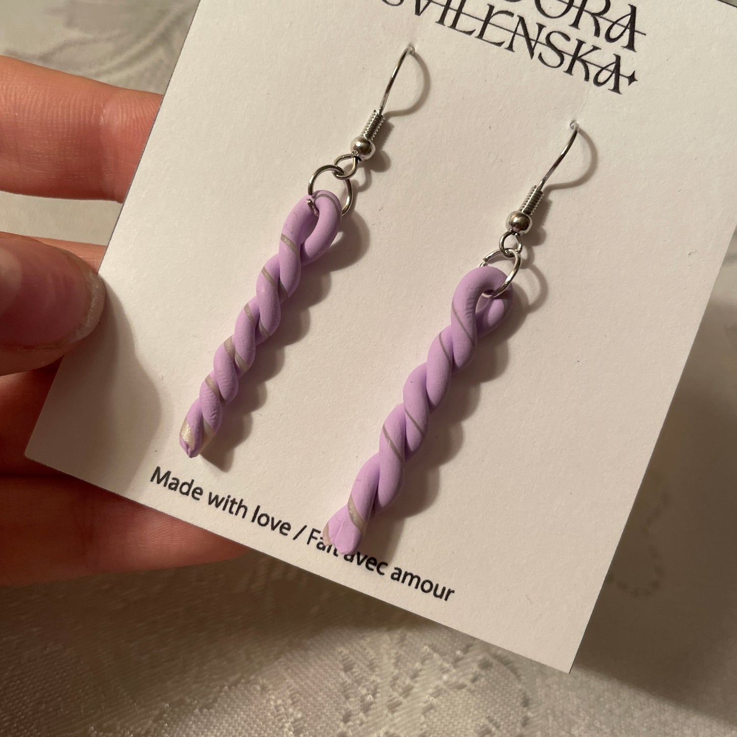 Handcrafted Polymer Clay Earrings