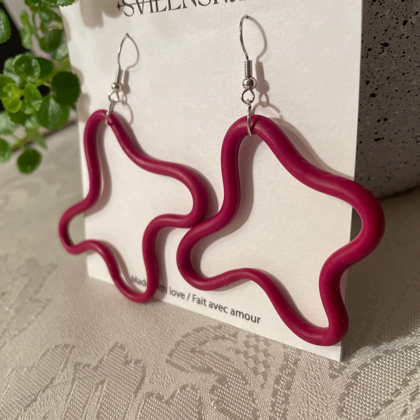 Handcrafted Polymer Clay Earrings