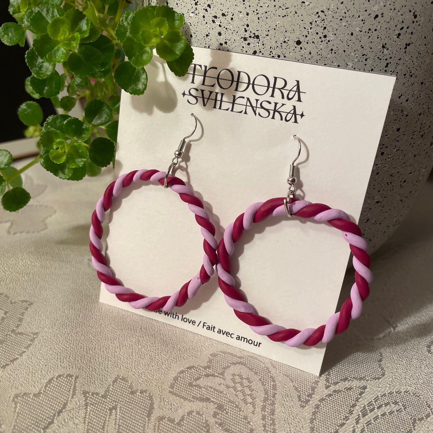 Handcrafted Polymer Clay Earrings