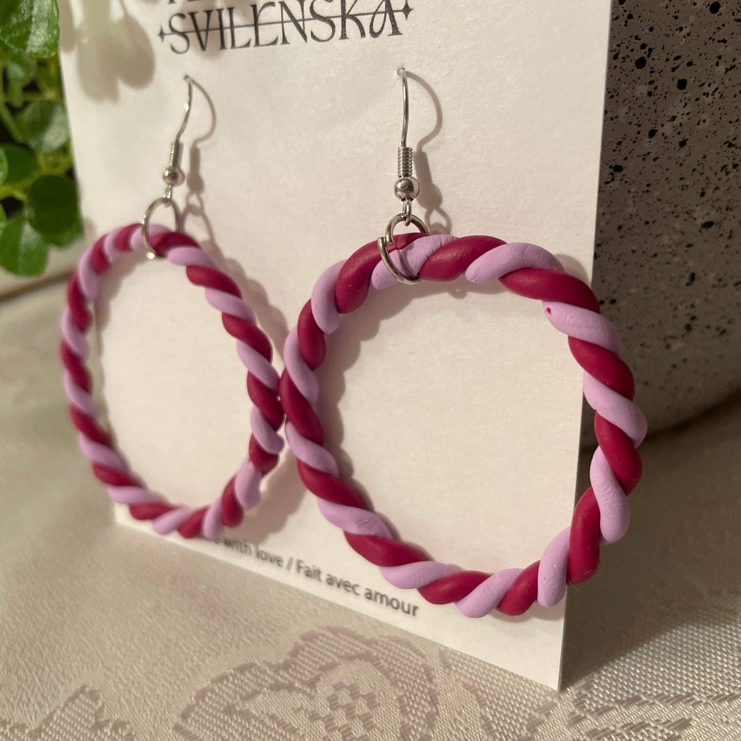 Handcrafted Polymer Clay Earrings