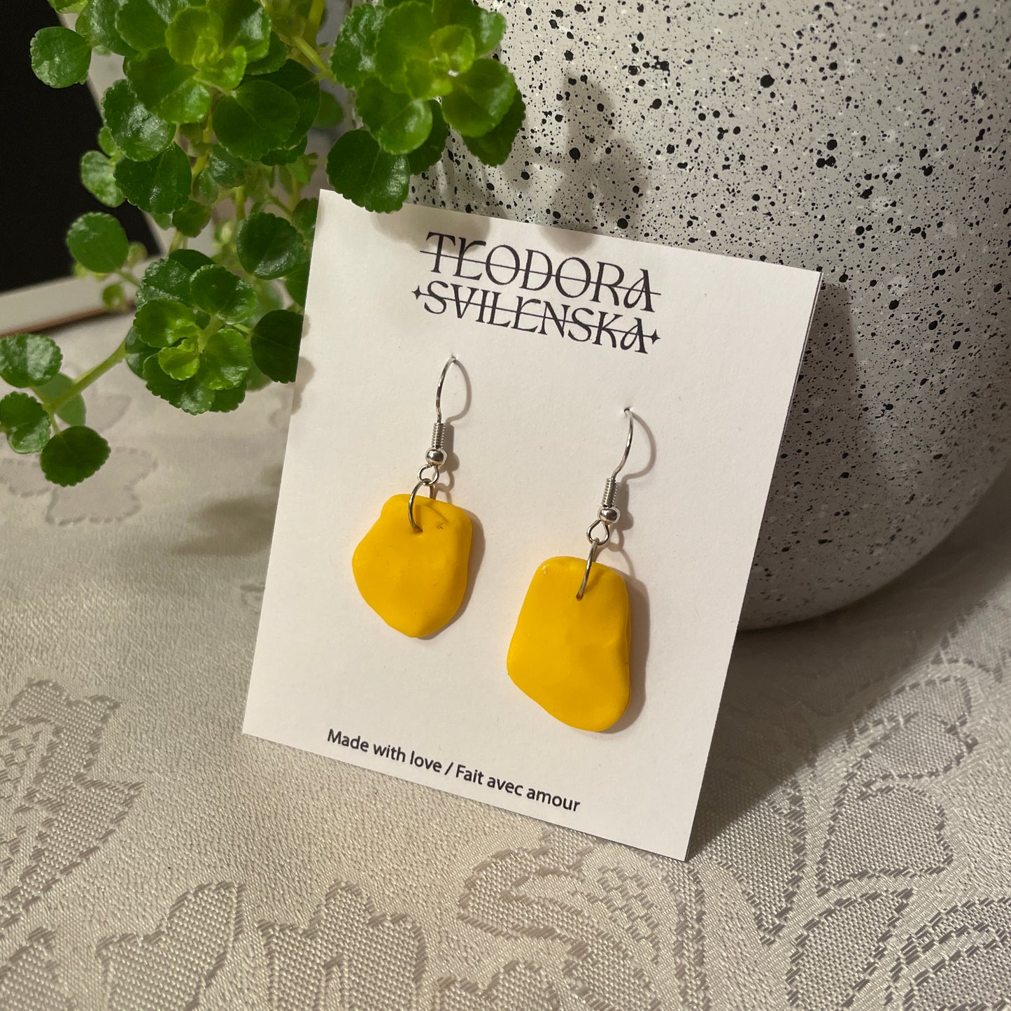 Handcrafted Polymer Clay Earrings