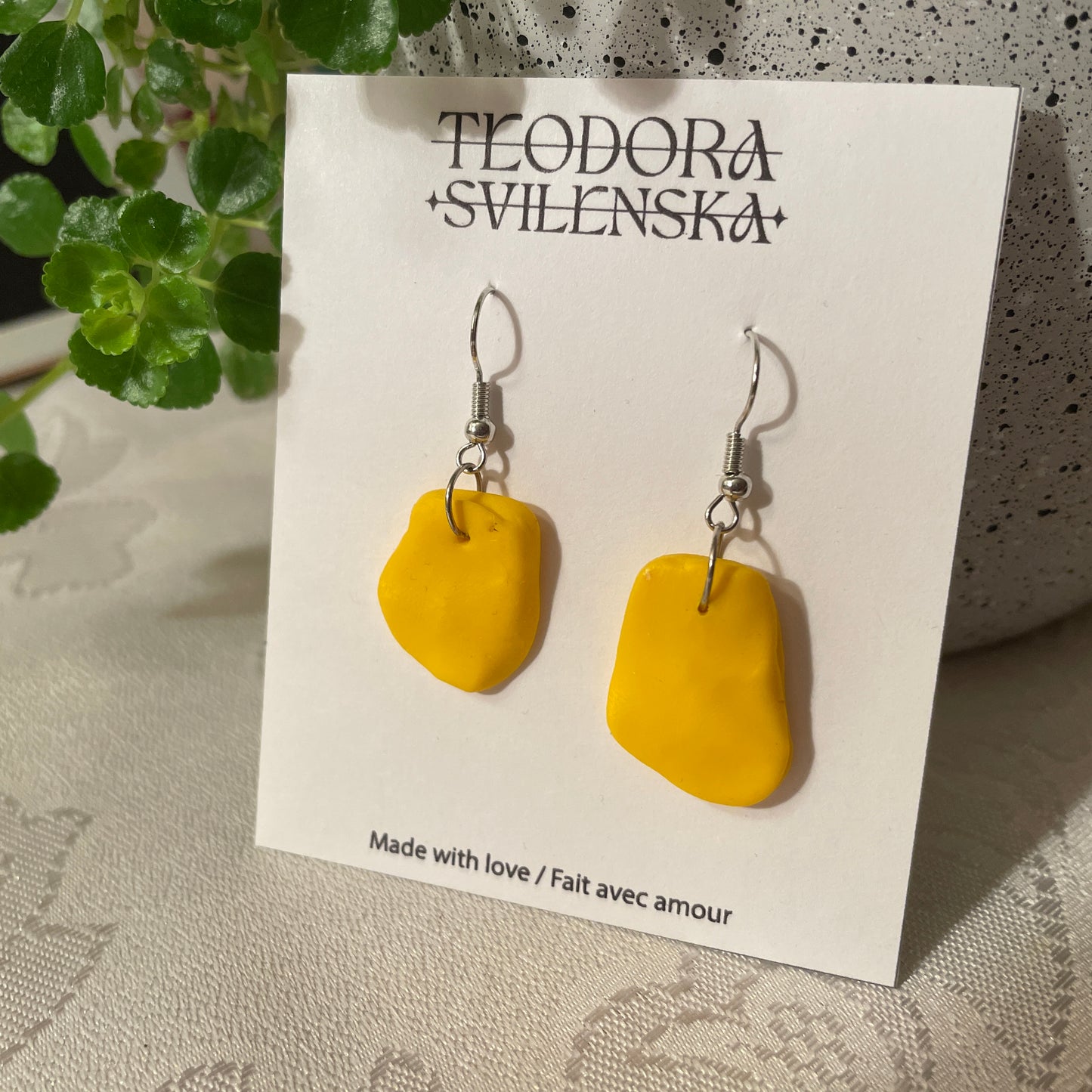 Handcrafted Polymer Clay Earrings