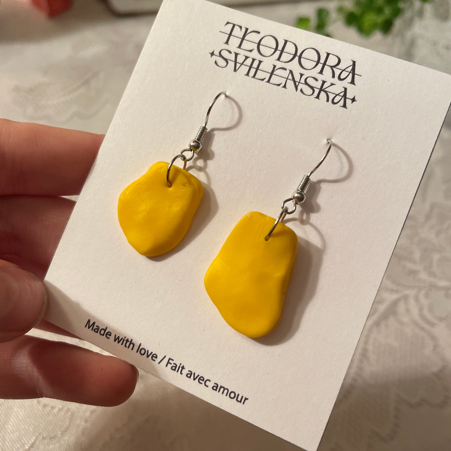 Handcrafted Polymer Clay Earrings