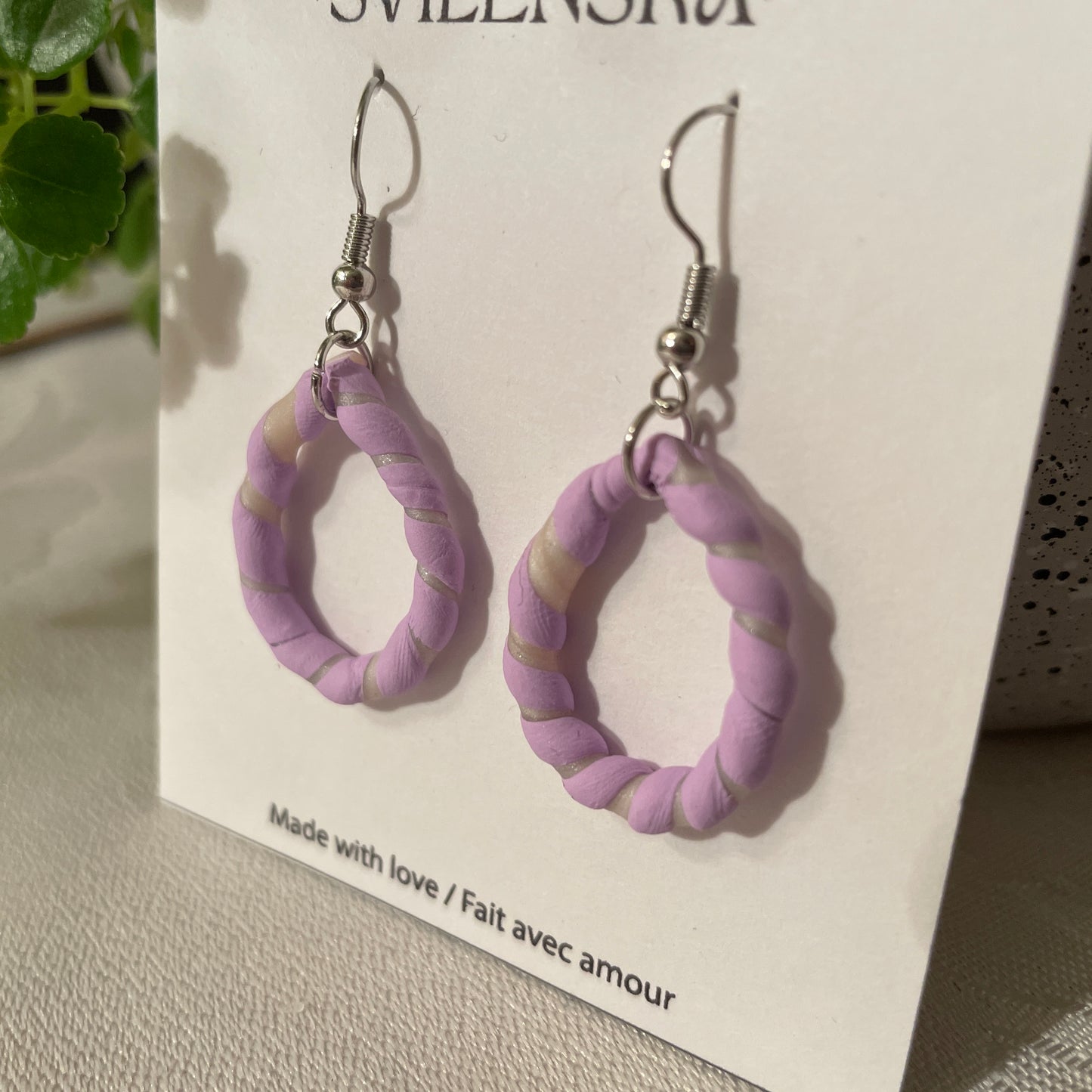 Handcrafted Polymer Clay Earrings