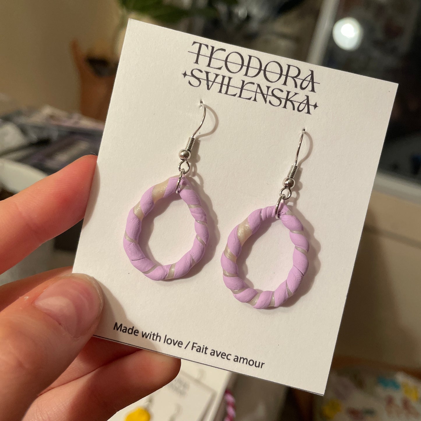 Handcrafted Polymer Clay Earrings