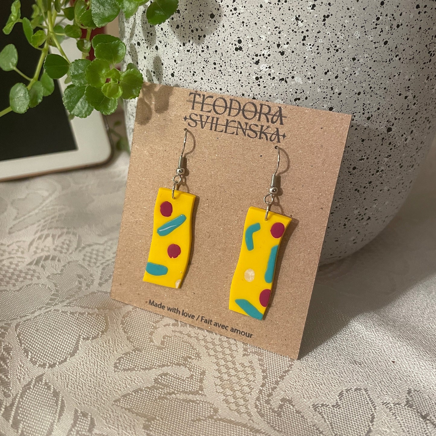 Handcrafted Polymer Clay Earrings