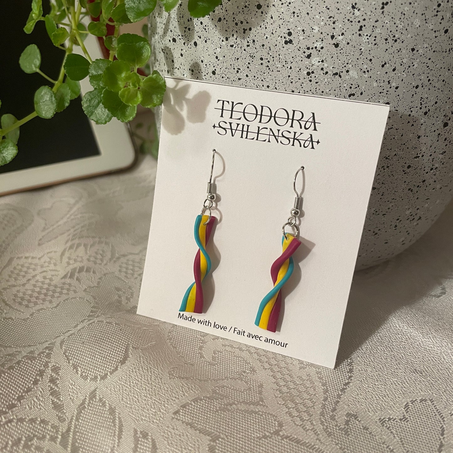 Handcrafted Polymer Clay Earrings