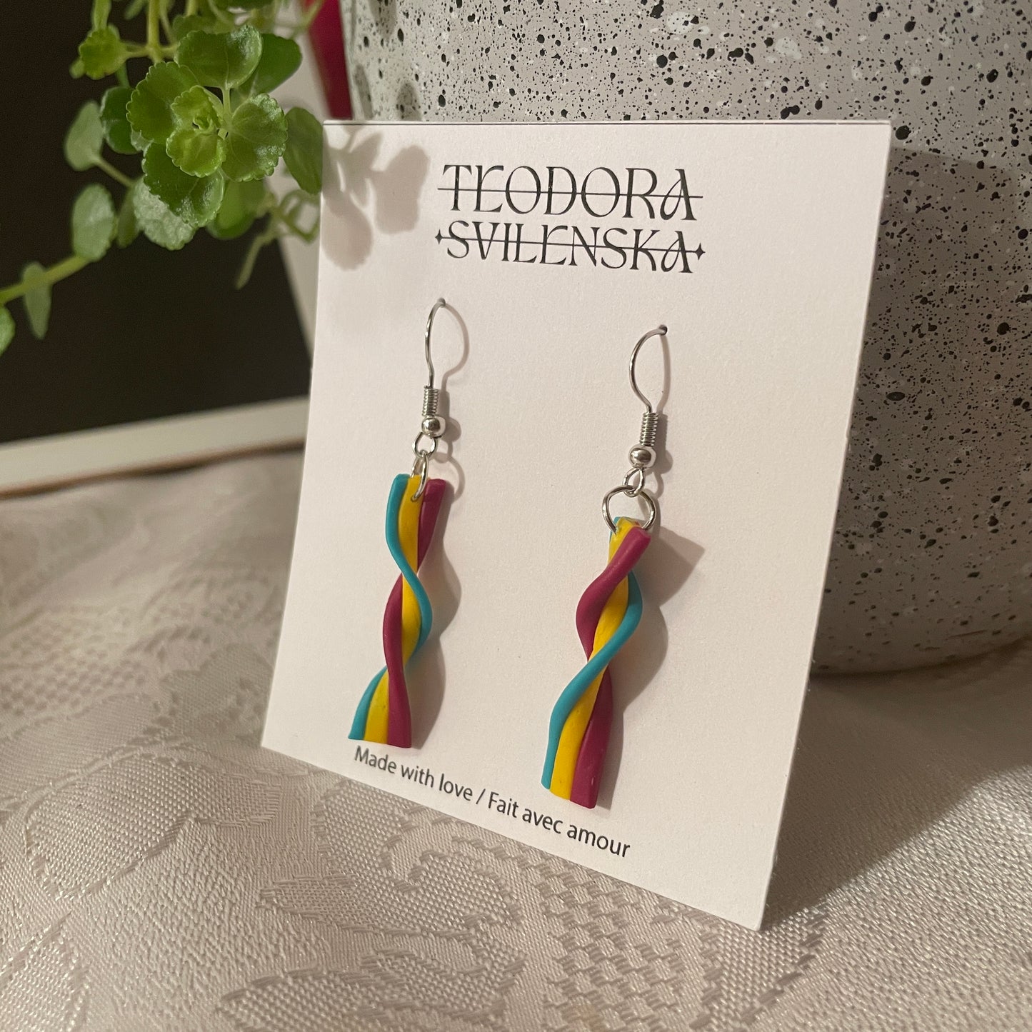 Handcrafted Polymer Clay Earrings