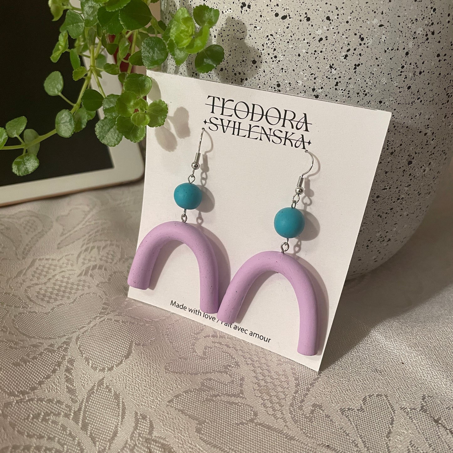 Handcrafted Polymer Clay Earrings