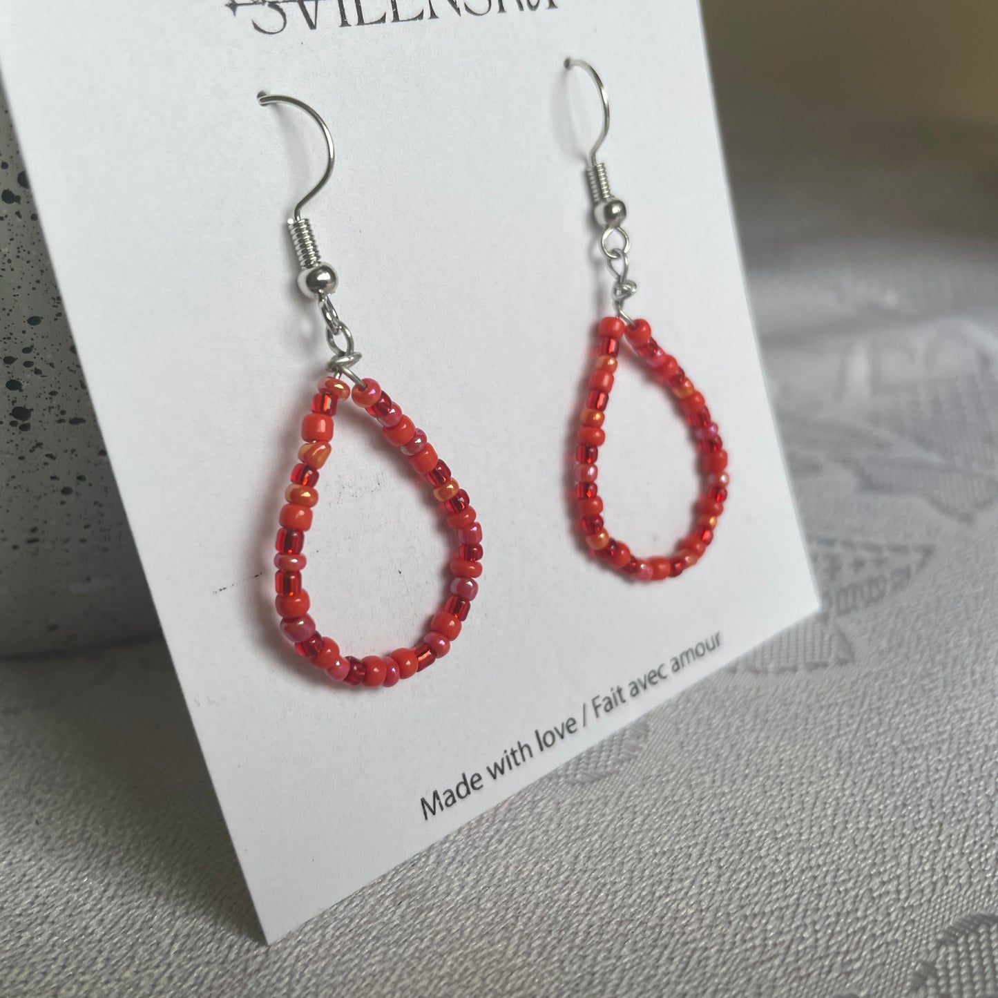 Handcrafted Beaded Earrings